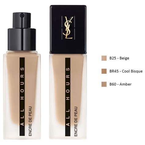 fondotinta yves saint laurent|All Hours Foundation .